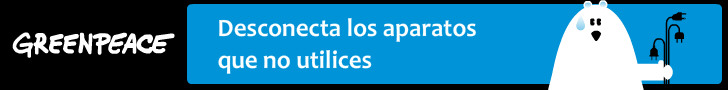 Greenpeace Desconecta los aparatos que no utilices